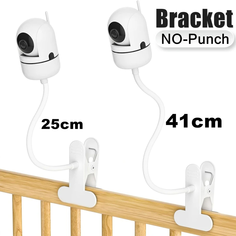 Webcam Stand Clip - Draagbare flexibele cameraklemhouder Babyfoon Camerahouder Stand