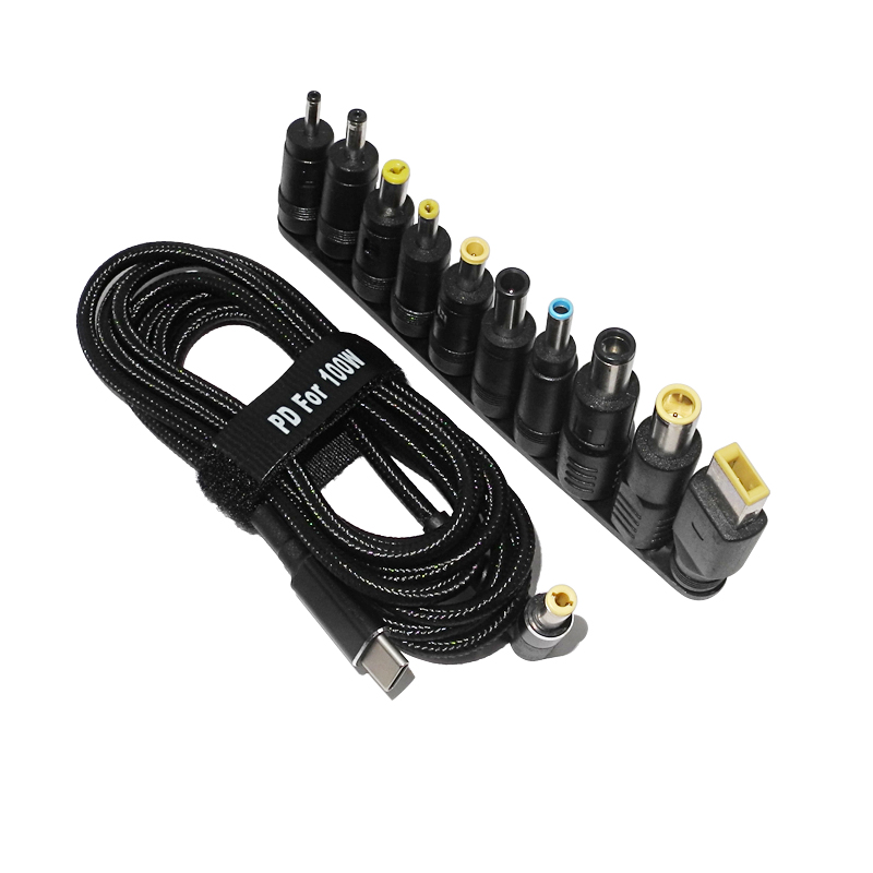Cable Lock Laptop - 100W Type C Dc Power Adapter