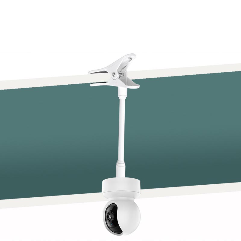 Webcam Stand Clip - Draagbare flexibele cameraklem Mount Babyfoon Camerahouder