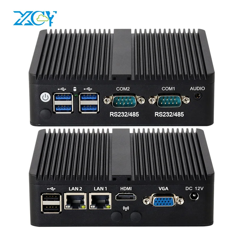 Thin Client Mini Pc - Intel Celeron Fanless Industriële IoT Mini