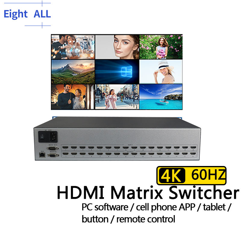 Hdmi Matrix Switch - 4K @ 60 HDMI Matrix Switch