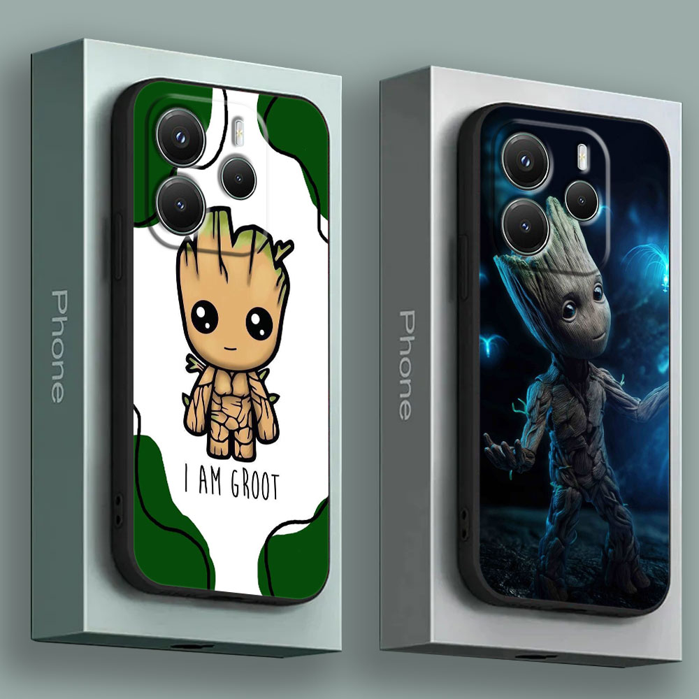 Receipt Printer Thermal - Baby Groot Marvel Telefoonhoesje voor Redmi