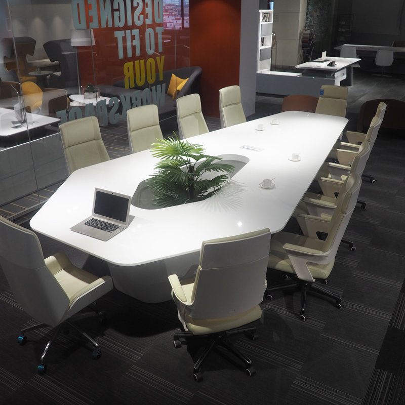 Modern wit hightech smart kant - Office Tech Room recensie en prijs