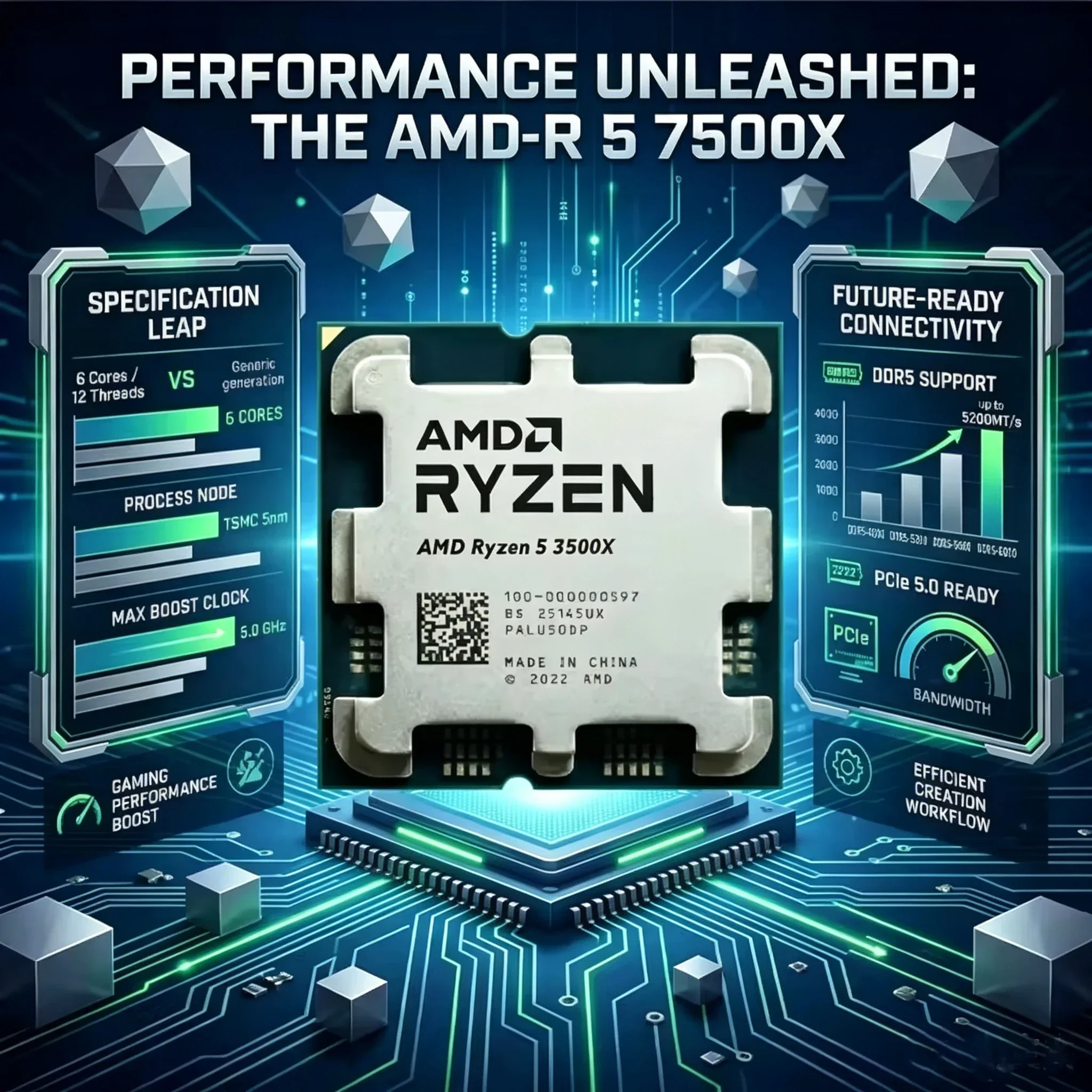 AMD Ryzen 5 3500X R5 3500X Soc - Amd Cpu Ryzen 5 recensie en prijs