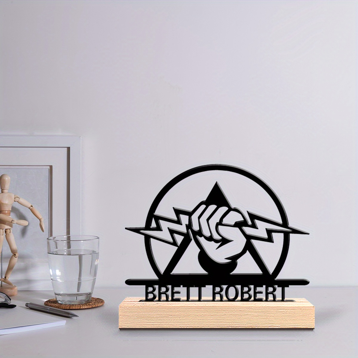 Op maat gegraveerd metalen bur - Office Tech For Men recensie en prijs