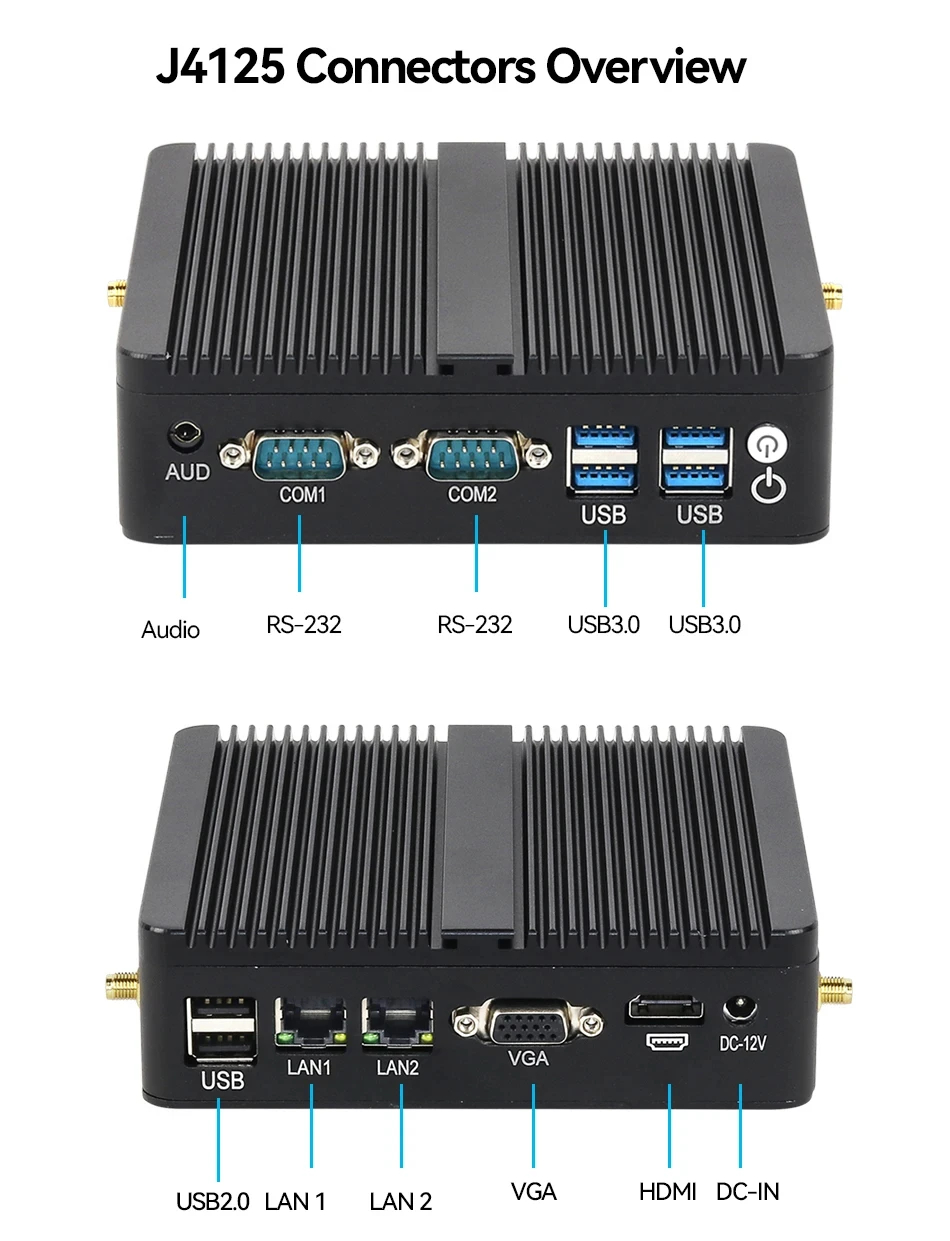 Intel Celeron N5105 J6412 Mini - Thin Client Mini Pc recensie en prijs
