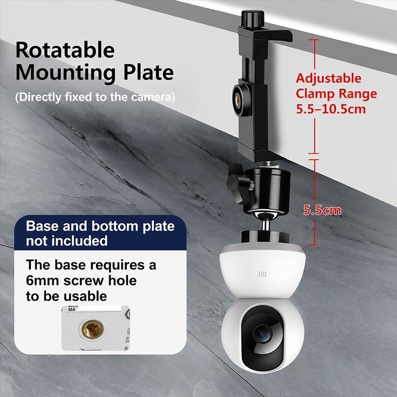 1Set 360 °   Rotatie Geen pons - Webcam Stand Clip recensie en prijs