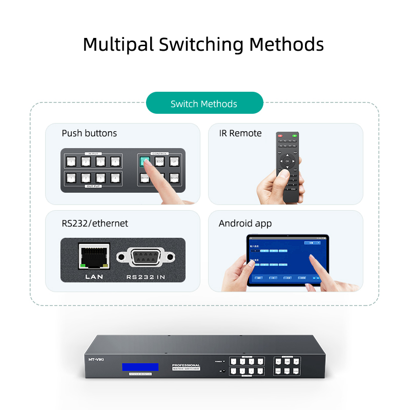 MT-VIKI 4x4 naadloze HDMI-matr - Hdmi Matrix Switch recensie en prijs
