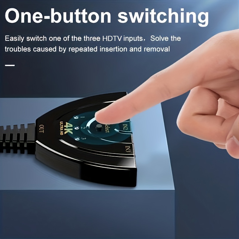 4K*2K 3-poorts HDTV-compatibel - Hdmi Matrix Switch recensie en prijs