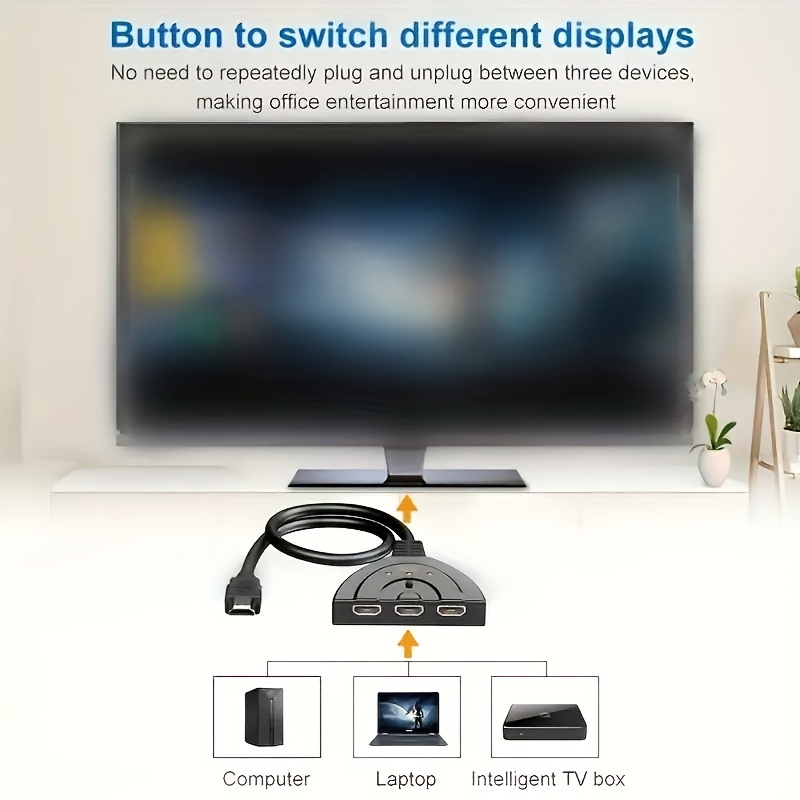 4K*2K 3-poorts HDTV-compatibel - Hdmi Matrix Switch recensie en prijs