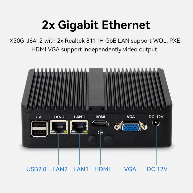 Intel Celeron Fanless Industri - Thin Client Mini Pc recensie en prijs