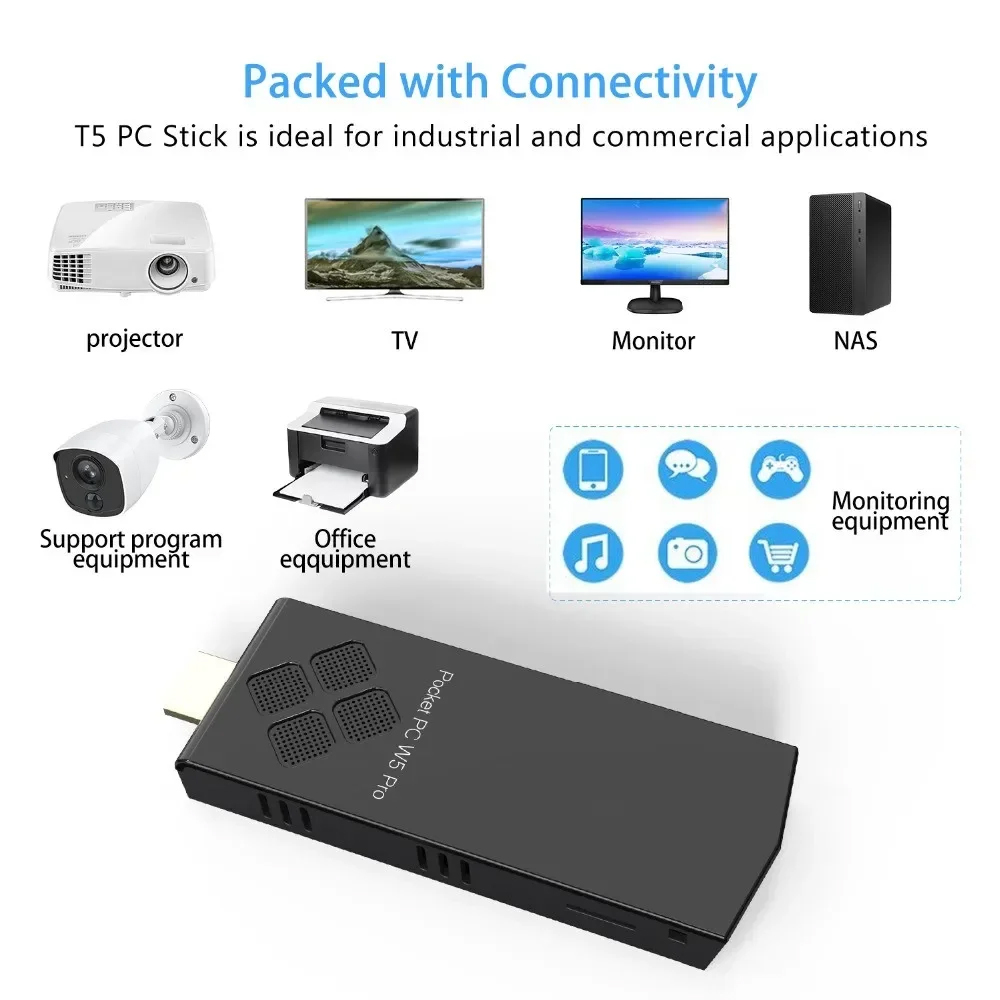 T5/W5 PRO Mini PC Windows 10 H - Thin Client Mini Pc recensie en prijs