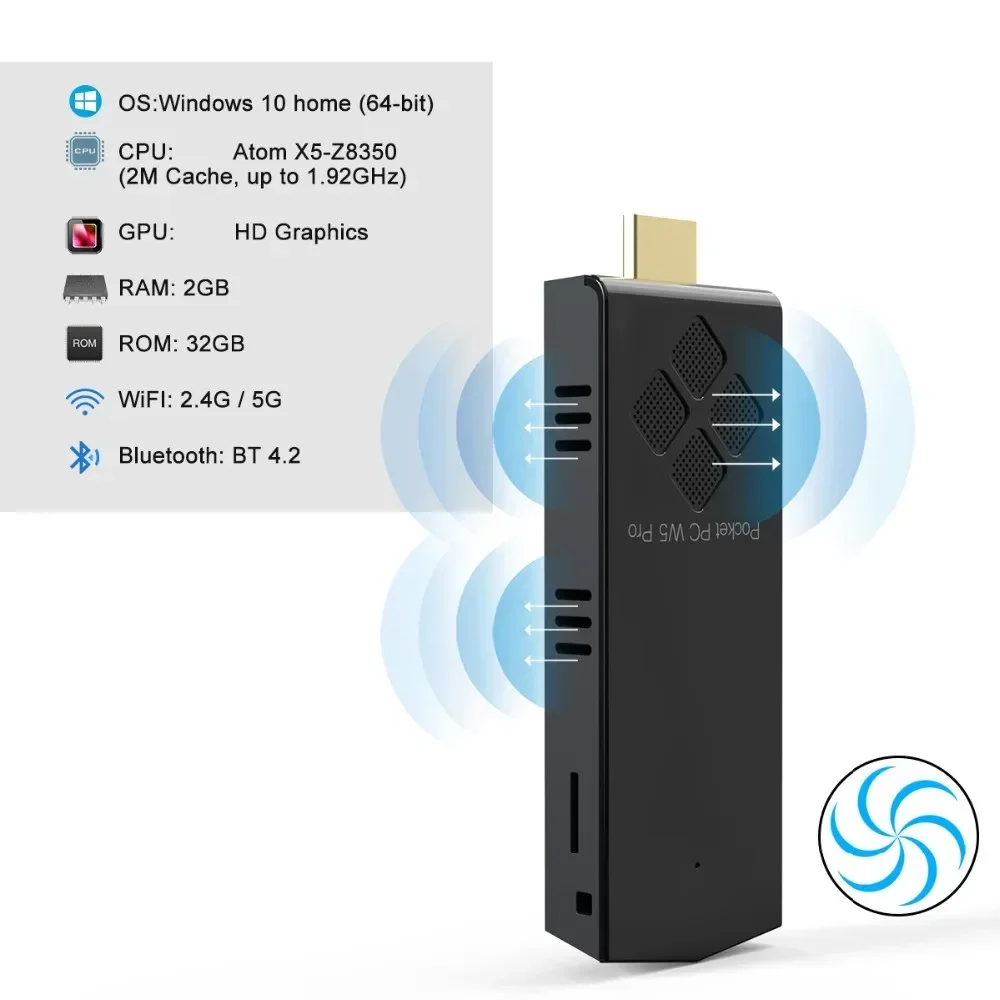 T5/W5 PRO Mini PC Windows 10 H - Thin Client Mini Pc recensie en prijs