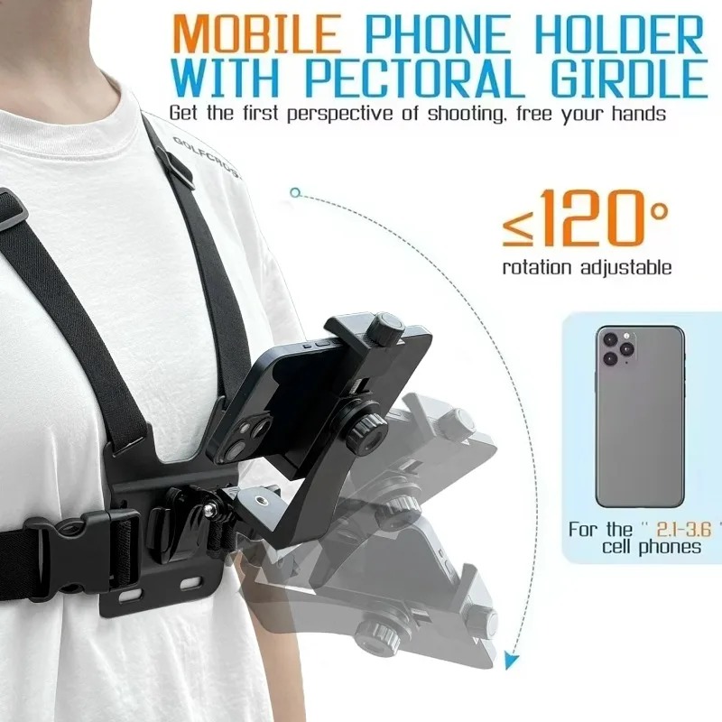 Mobiele telefoon borstband Mou - Webcam Stand Clip recensie en prijs