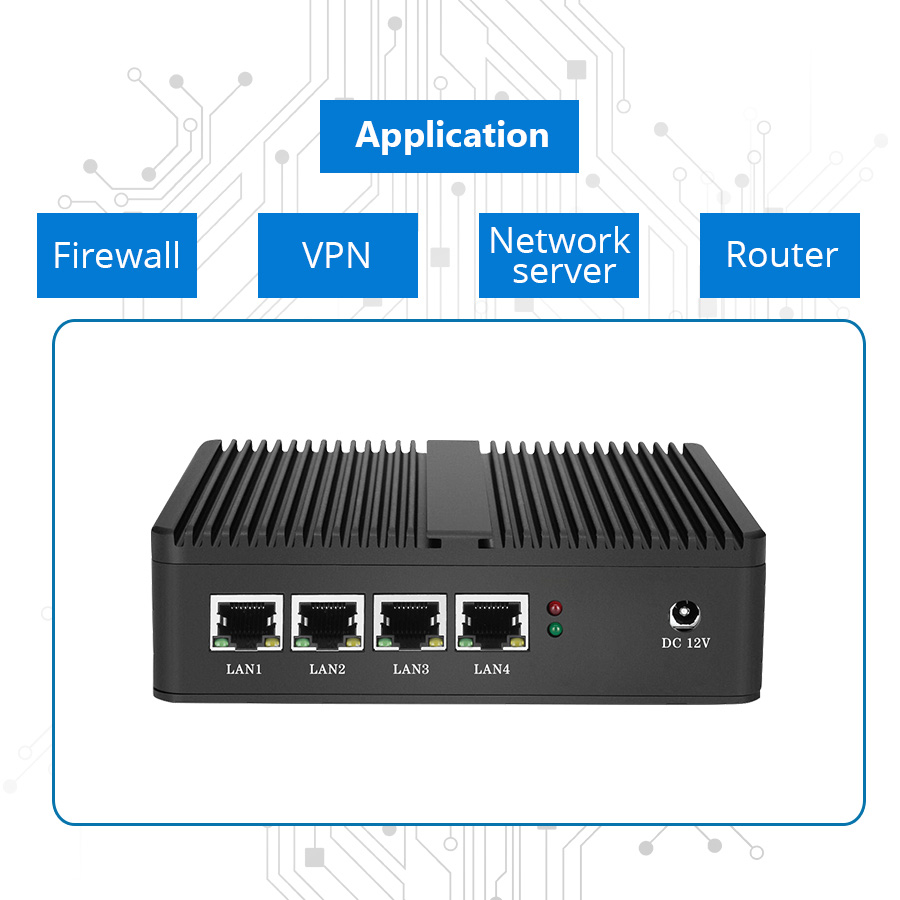 Firewall Router Pfsense Fanles - Thin Client Mini Pc recensie en prijs