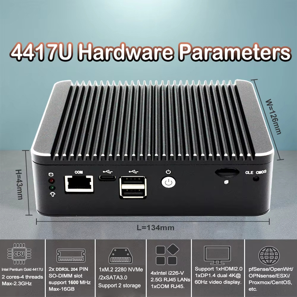 12e generatie Intel Pentium 44 - Thin Client Mini Pc recensie en prijs